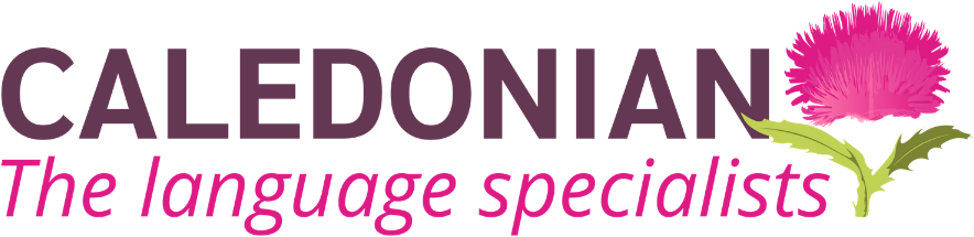Logo Caledonian, The language specialists